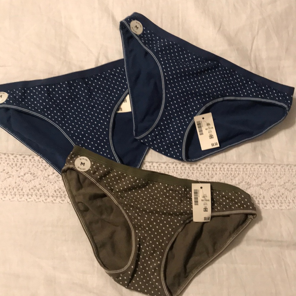 New Aeropostale medium bikini panties 3  bundle